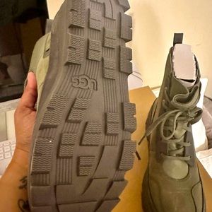 Olive Green Ugg Combat boot size 8